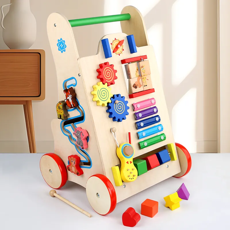 Wooden Baby Walker Activity Detail