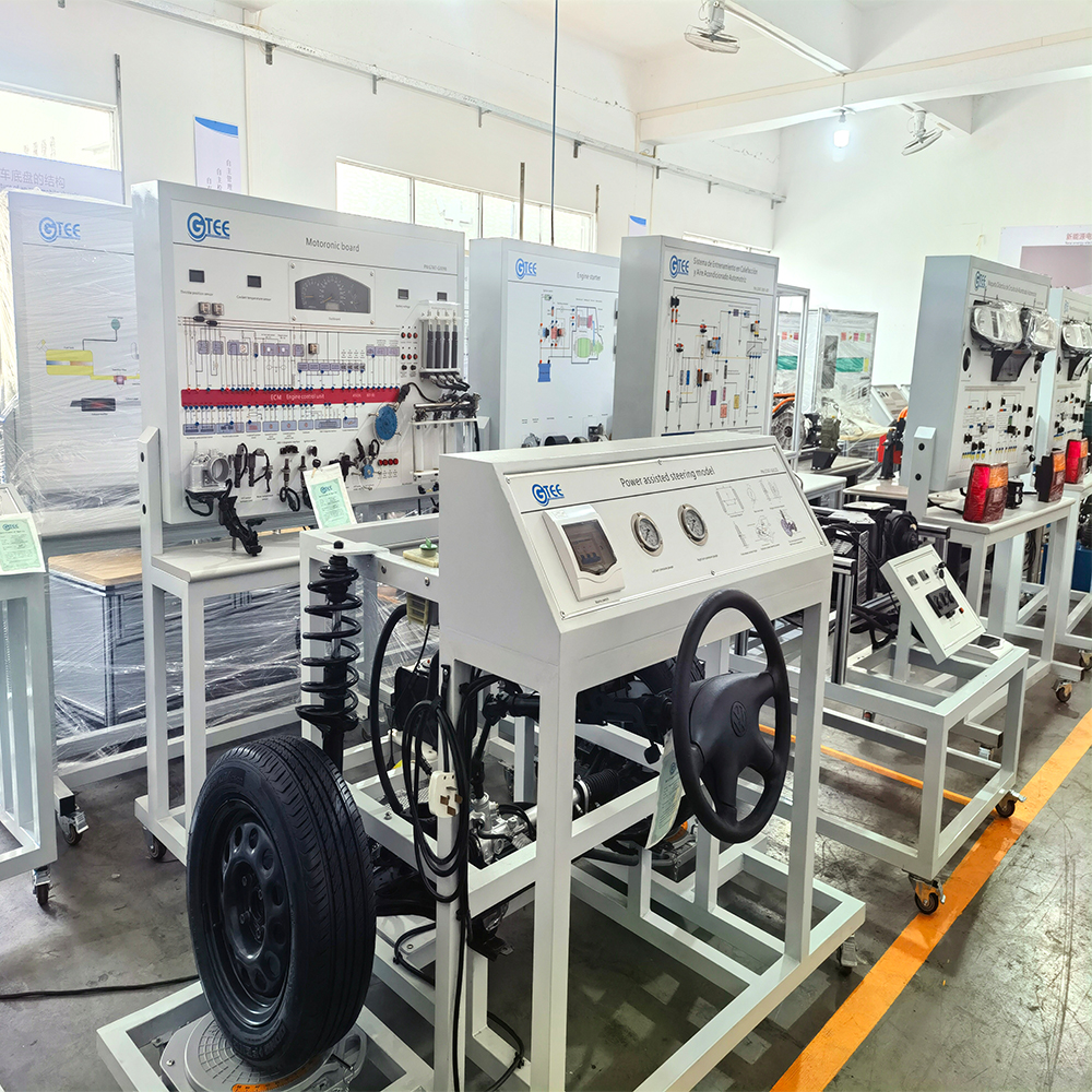 Electric Vehicle High Voltage Connection Plug-in Education Equipment Automotive Training Board EV Trainer