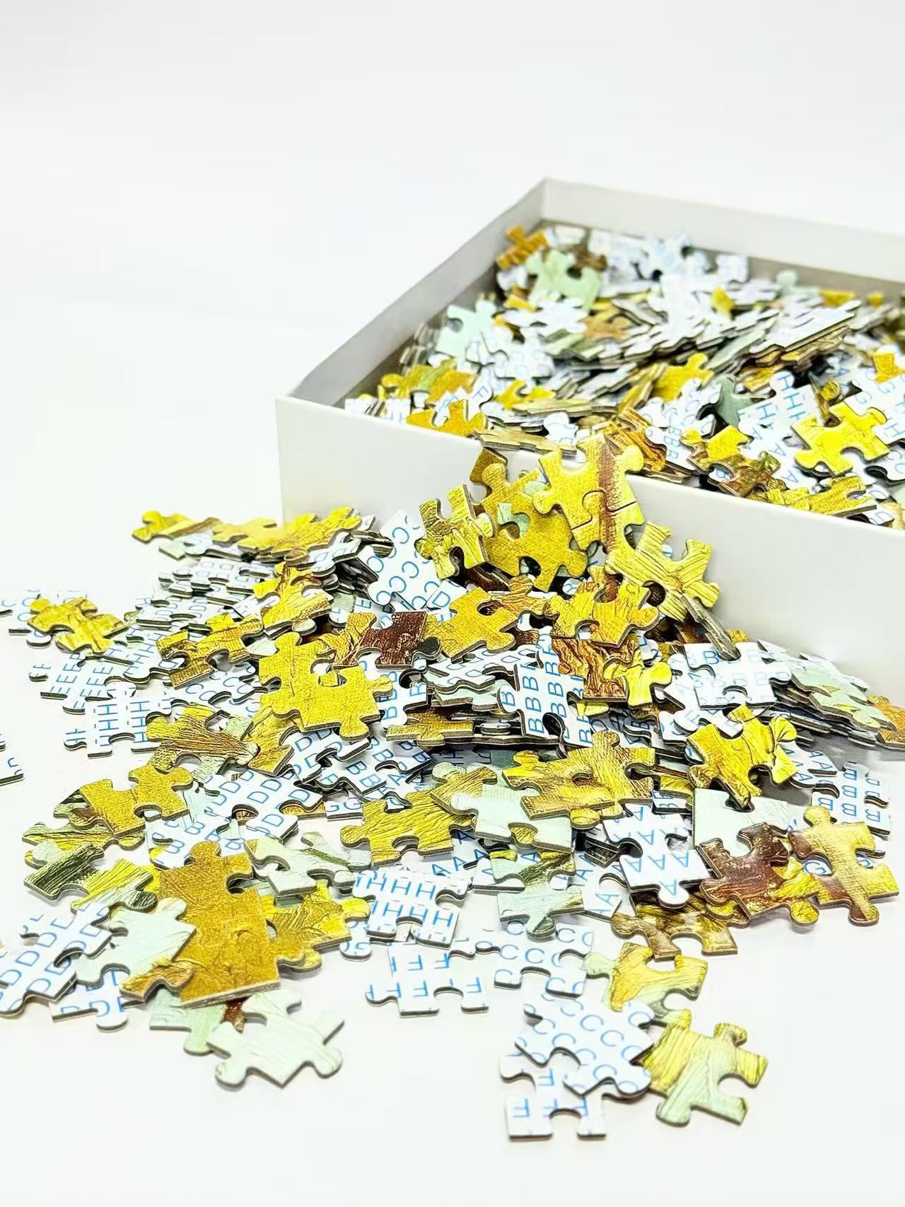 Educational Paper Jigsaw Game