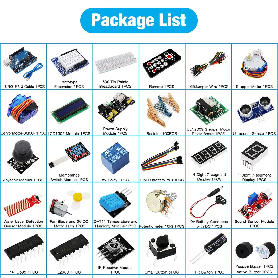RFID Upgraded Version Starter Kit Children′ S Stem Creative Scientific Electronics Programming Learning Educational Smart Robot Toys for Arduino