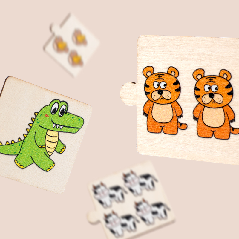 Children Wooden Early Education Math Teaching Aids English Digital Graphics Cognition Kindergarten Baby Enlightenment Puzzle Abs