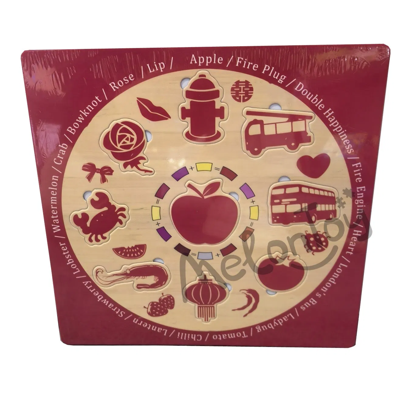 Custom Playing Card Learning Alphabet Toys Puzzle Educational Toys Color English Word Pattern Learning Fun Match Game