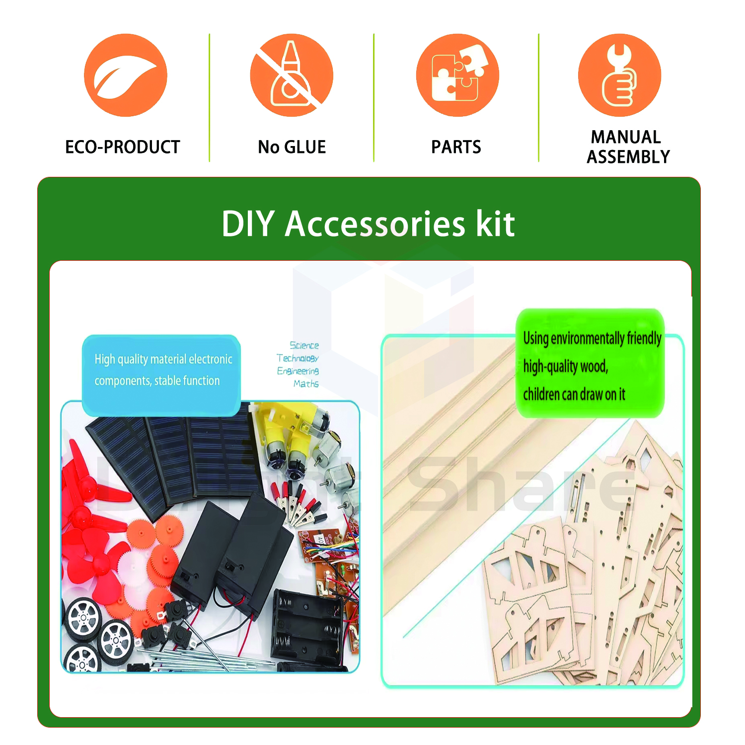 Diy Robot Kit for Kids Stem Toys Educational Robot Science Engineering Toys Science Kits for School