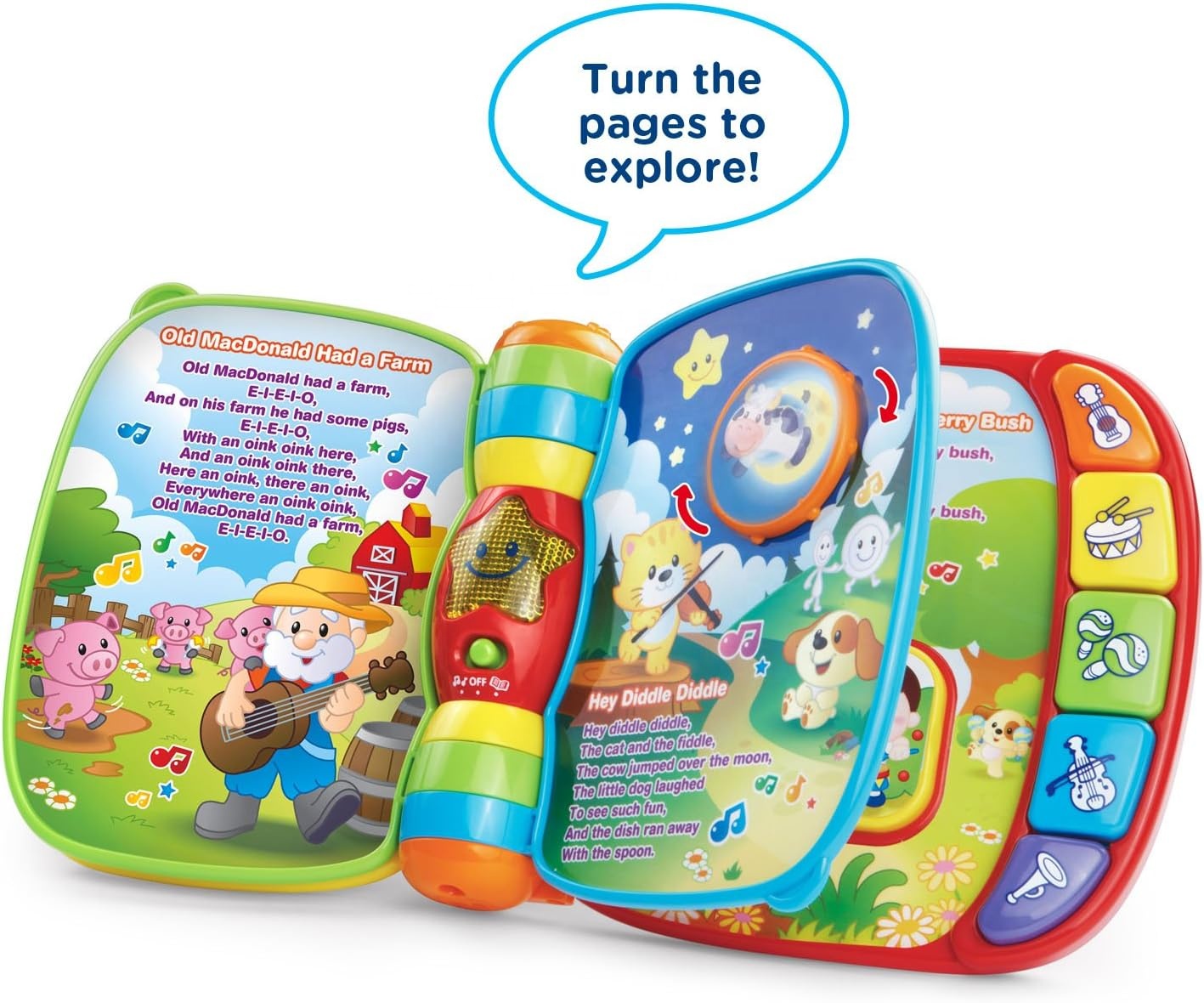 Musical Rhymes Book Children Learning Toys