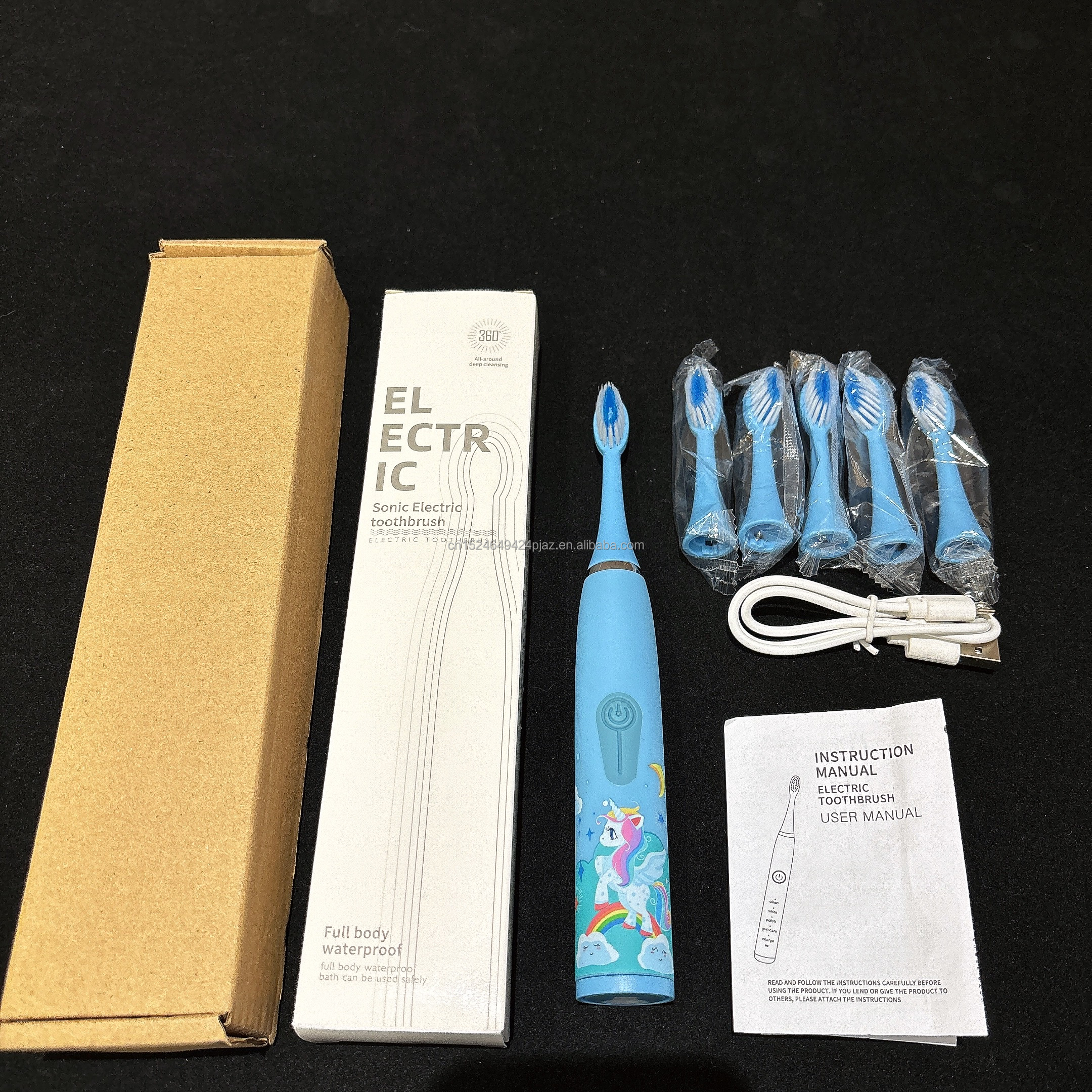 Cartoon Electric Toothbrush Detail 3