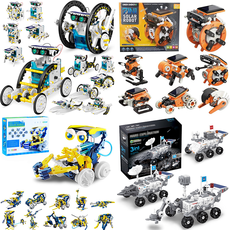 Top Selling Solar Powered Experiment Kit Assembling Educational Science Robotic Car Toys Set Diy Stem Solar Toys for Kids Gift