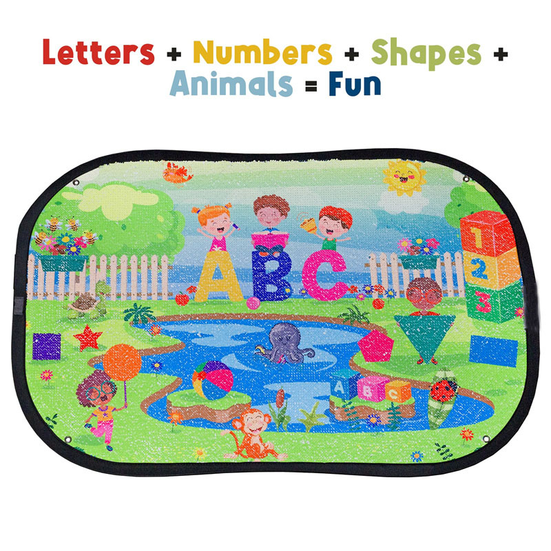 Reversible Sequins Wall Sensory Fun Toy Learning Discovery Version for Kids Sensory Toys for Kids With Autism