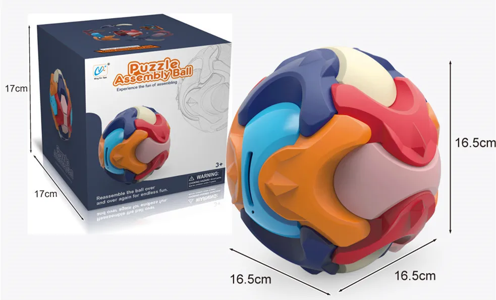 3D Assembly Insert Building Blocks Piggy Bank, Kids Educational DIY Disassemble Saving Coin Bank Toy