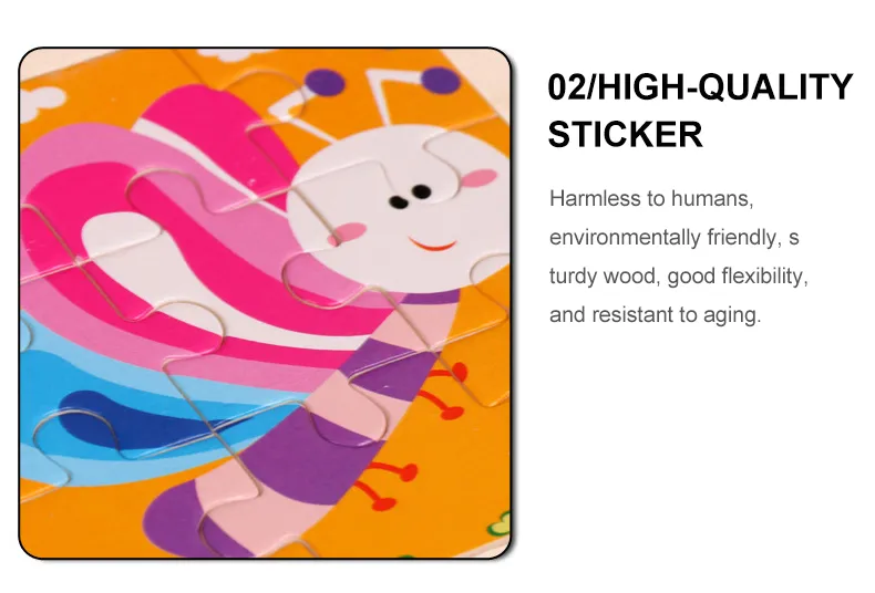 Children Montessori Puzzle Gallery 9