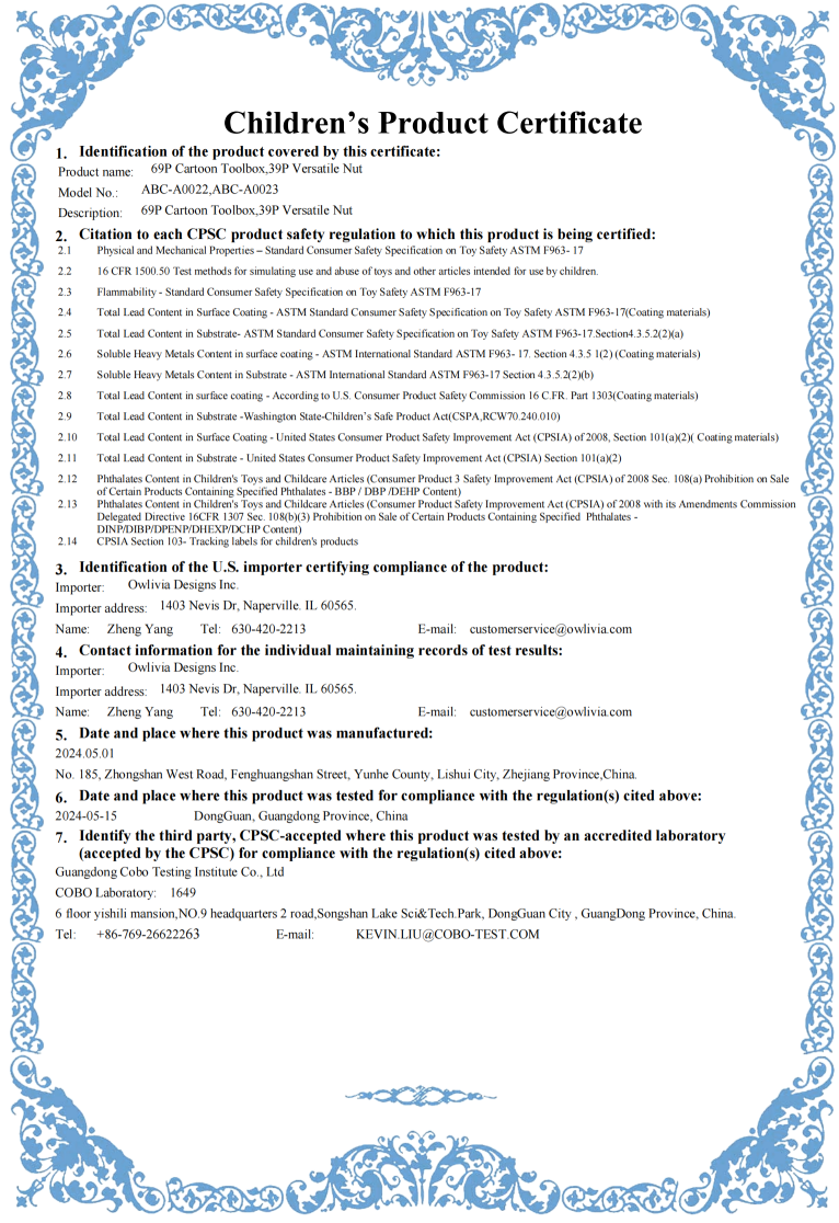 CPC Certificate