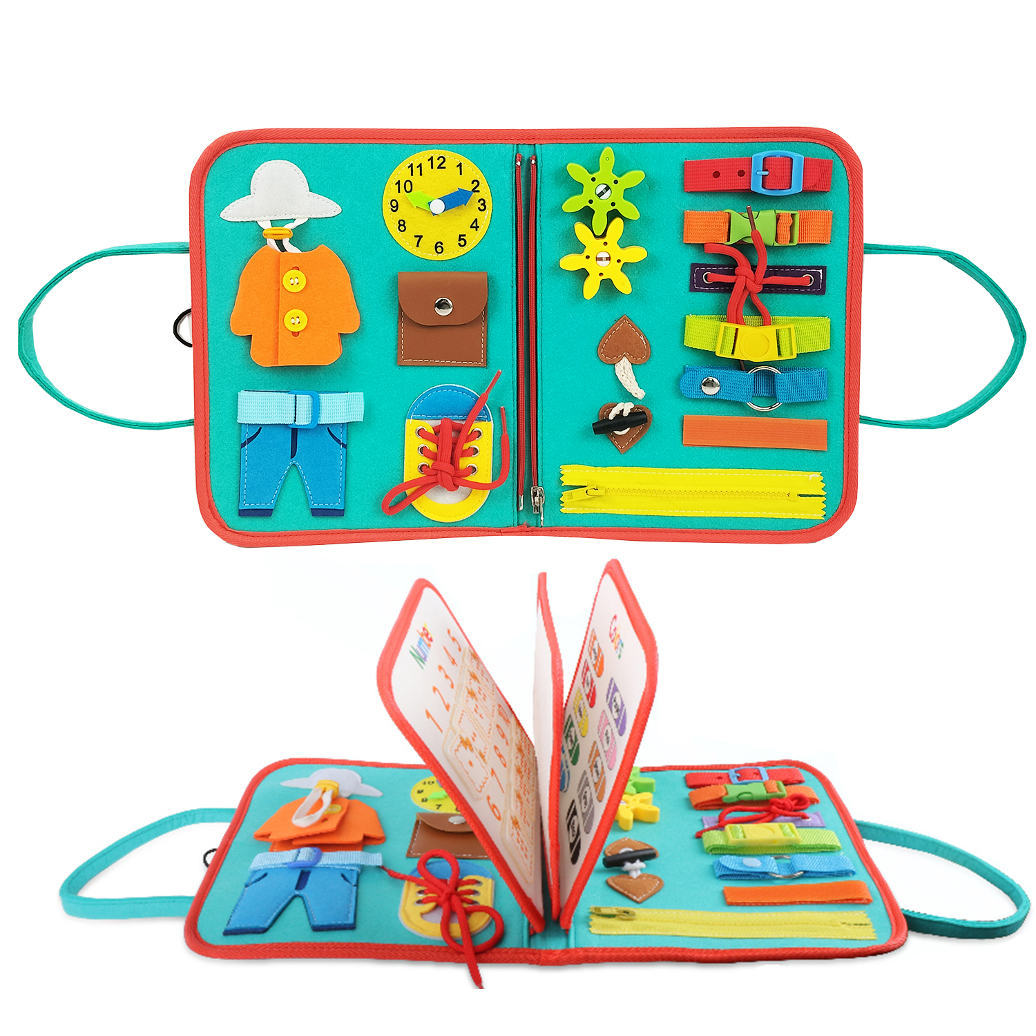 Montessori Educational Busy Board Details