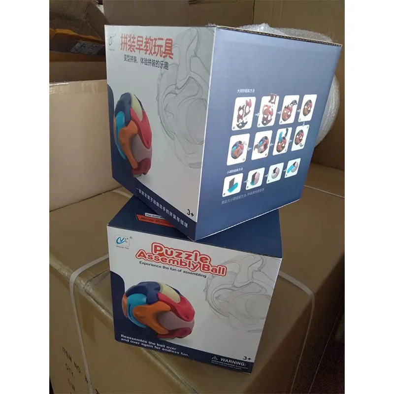 3D Assembly Insert Building Blocks Piggy Bank, Kids Educational DIY Disassemble Saving Coin Bank Toy