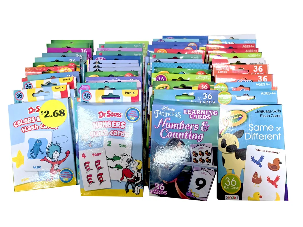 Custom Playing Card Learning Alphabet Toys Puzzle Educational Toys Color English Word Pattern Learning Fun Match Game