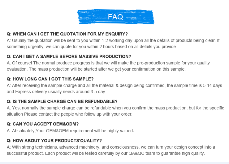 FAQ info graphic