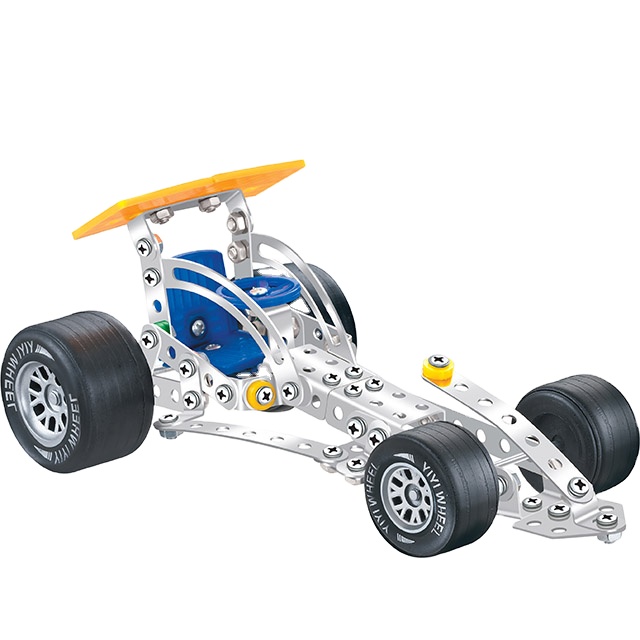 STEM Metal Puzzle Assembly Kit Toys Educational Intelligence 3D Building Block Assemble DIY Engineering Vehicle Shantou Toy