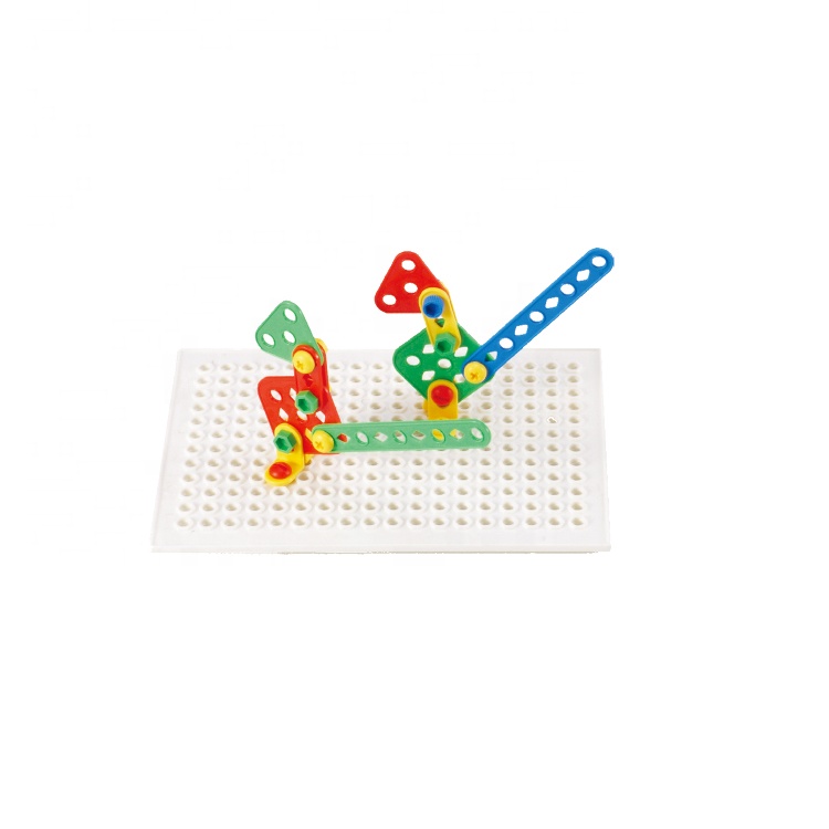 POTENTIAL Factory Custom High Quality Educational DIY Toys for Kids Tools and Board Set for Developing Fine Motor Skills QL-010(C)