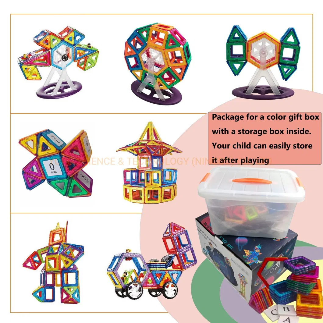 Colorful Montessori Magnetic Track Children's Educational Toy Detail 2
