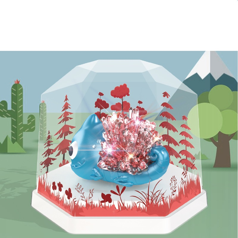 Crystal Growing Kit for Kids Dinosaur Educational Science Stem Toy