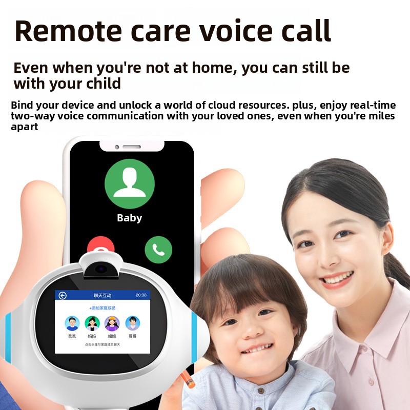 Early Education Robot Enlightenment Children LCD Screen AI Voice Interactive Learning Intelligent Customized 2026 8GB Storage