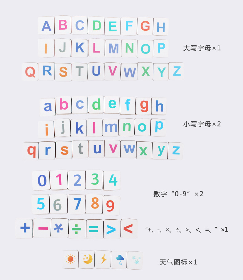 Magnetic Iron Box Word Puzzle Game Children Ages 4-6 Early Learning Alphabet Recognition Matching Spelling Wooden Toy