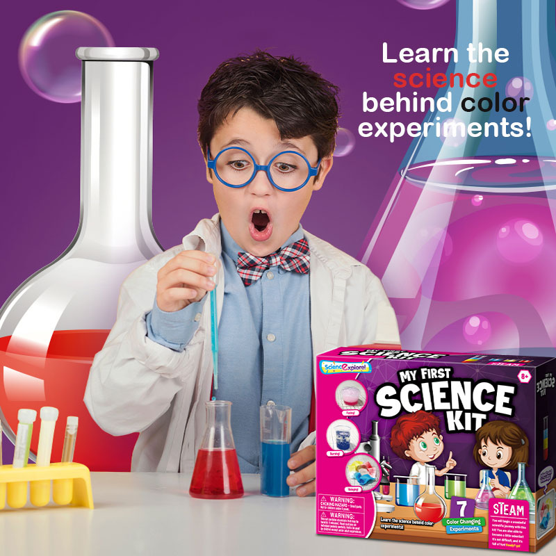 Wholesale Customize Logo Science Experiment Toys Chemistry Lab Color Changing Experience Kits