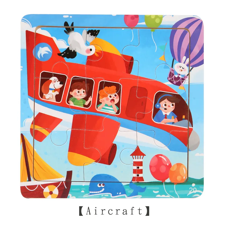Children's Wooden Jigsaw Puzzle Educational Benefits