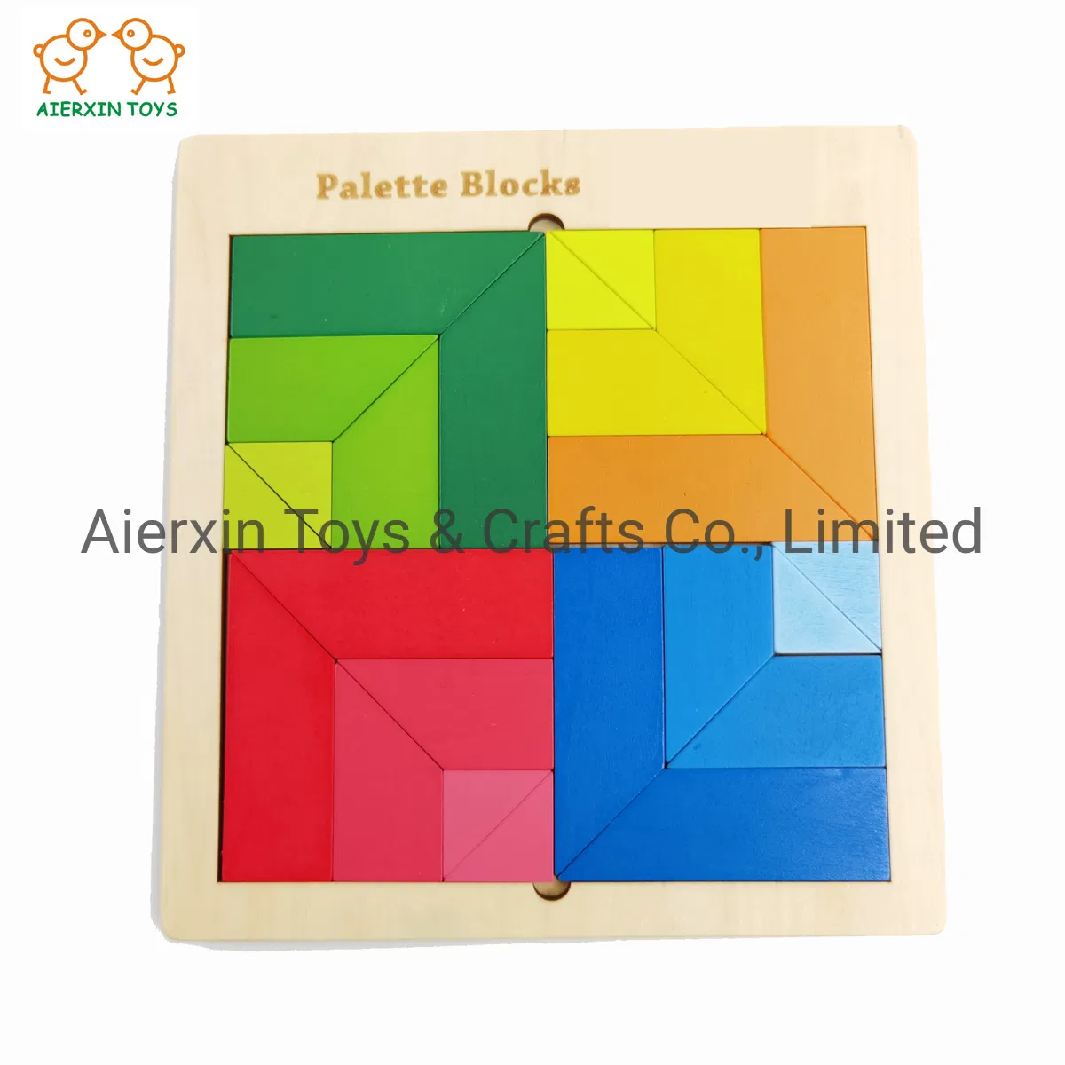 Wooden Color Pattern Board Toy for Education