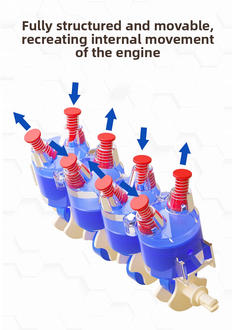 STEM Science Engineering Toy Engine Model Design