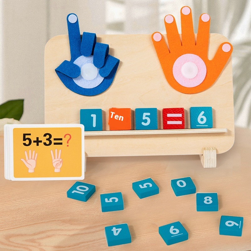 Children's Early Education Digital Teaching Aids Mathematics Enlightenment Finger Counting Toys Educational Toys