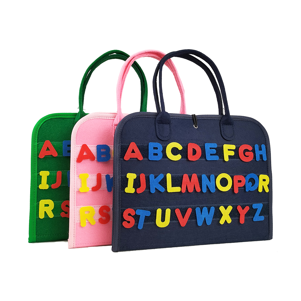 Felt toddler busy board