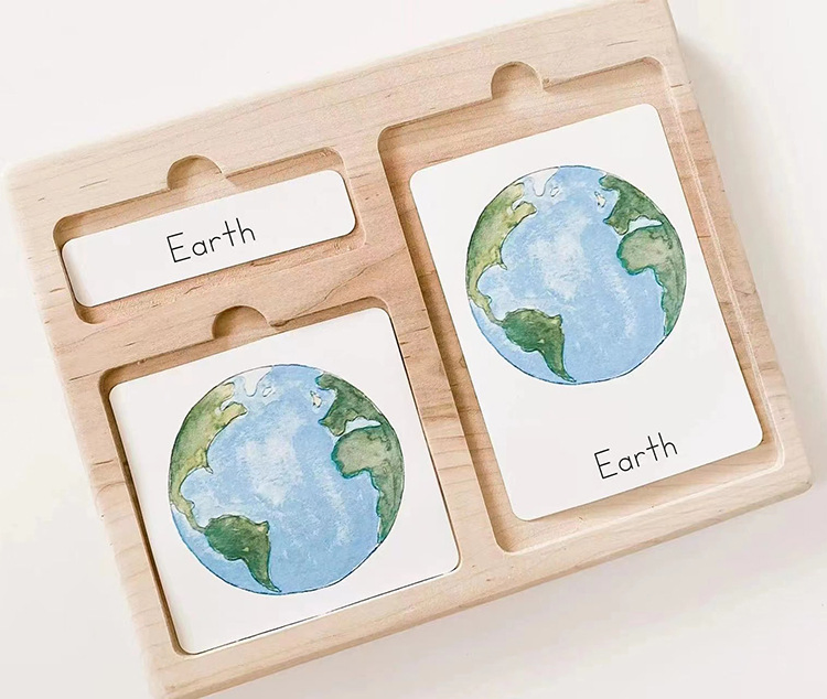 Kids Three-Part Card Tracing Board Toy for Early Learning Fun