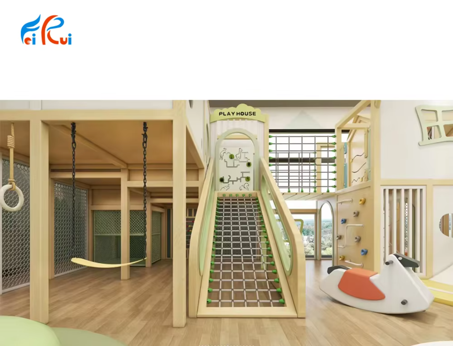 Certificated Kids Fun Land Soft Kids Indoor Playground Equipment for Children with Adventure Maze Systems for Cafe House