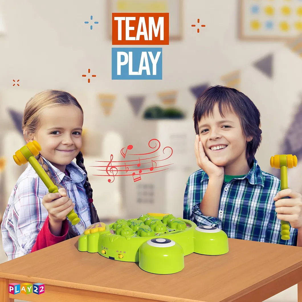 Wholesale Whack a Frog Game, Interactive Whack a Frog Game for Toddlers, Learning Active, Early Development Toys Children Interactive Toy Baby Music Sound Toys
