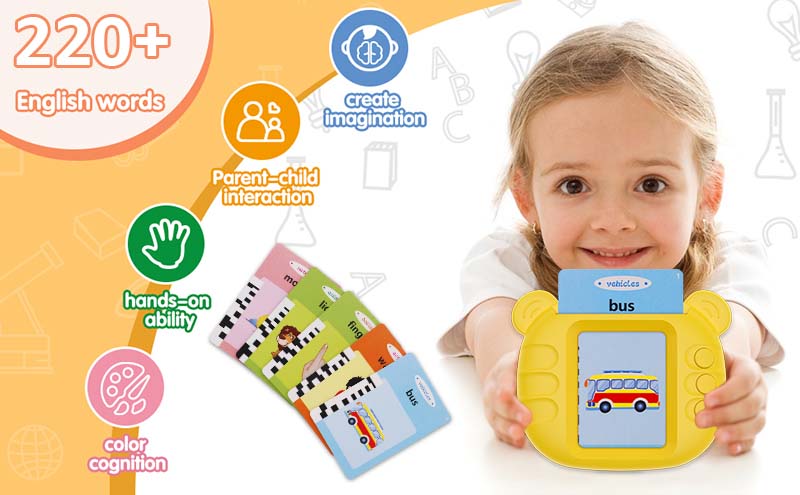 Talking flash cards product details 1