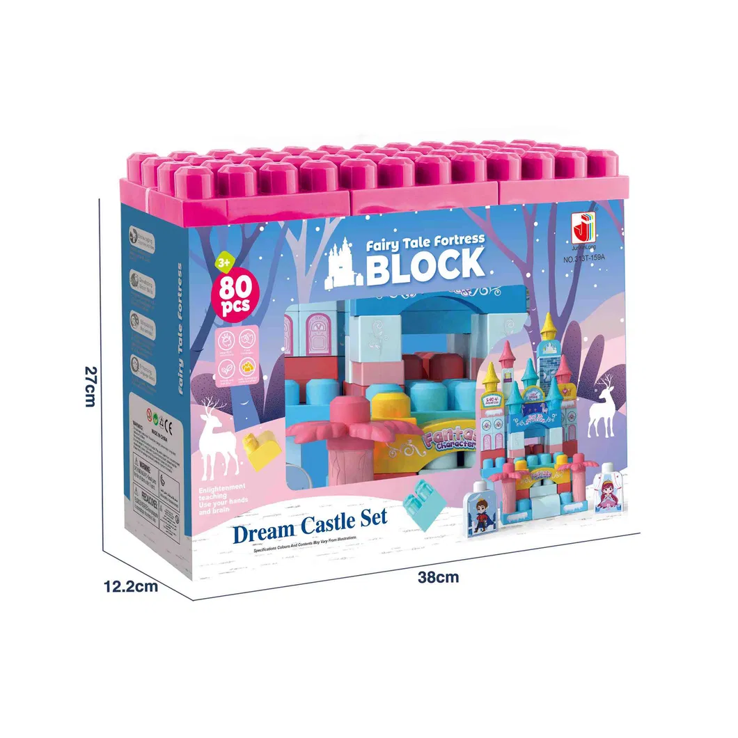 Preschool Educational Large Particle Blocks Toy 4