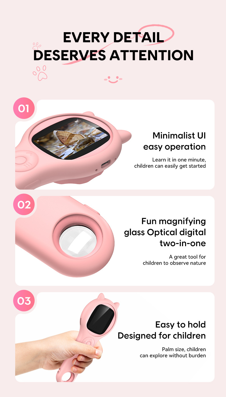 Children's Full Set LED Microscope Scientific Experiment Suit for Exploring Natural Science Education Toys Stimulating Their