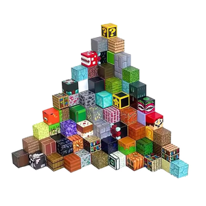 2025 Custom Designed 2.0cm 2.5cm Magnetic Plastic Blocks Exciting Building Experience for Kids and Collectors Packaged in Sets
