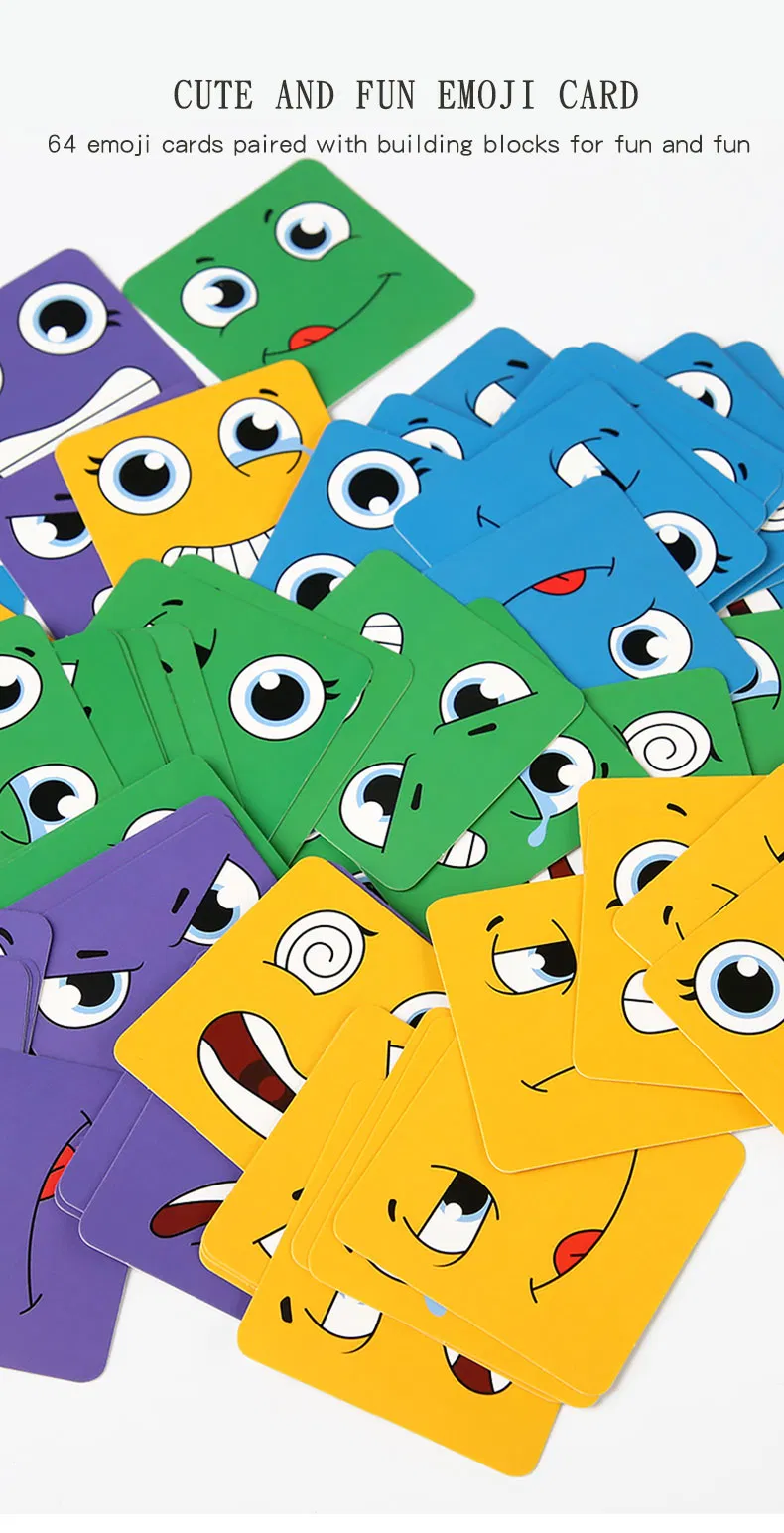 Emotional Rotation Cube - Interactive Learning Toy for Children's Emotional Development