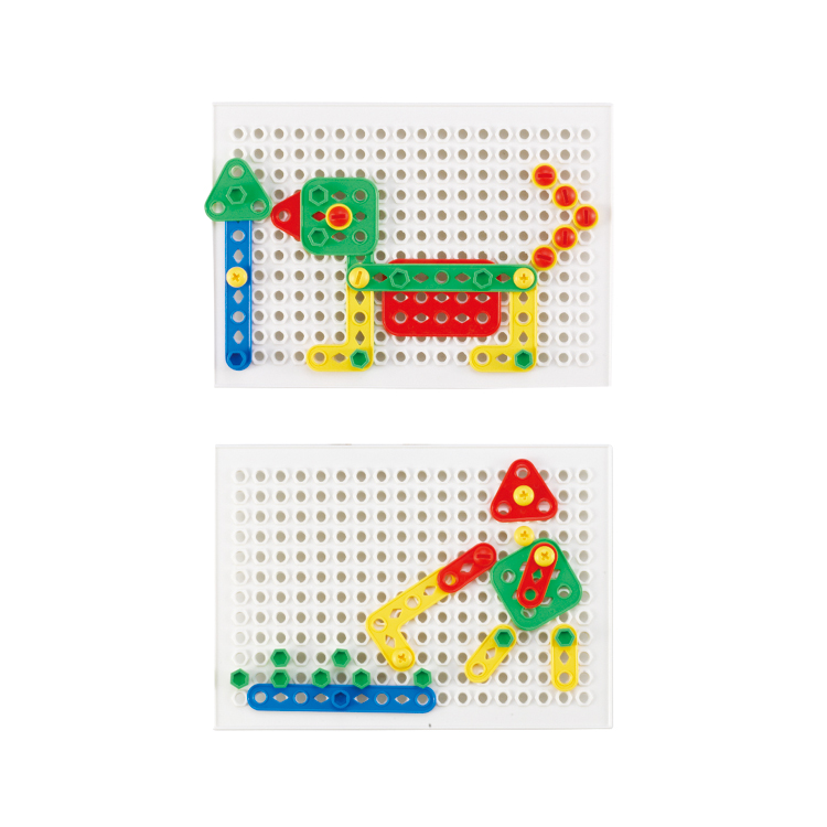 POTENTIAL Factory Custom High Quality Educational DIY Toys for Kids Tools and Board Set for Developing Fine Motor Skills QL-010(C)