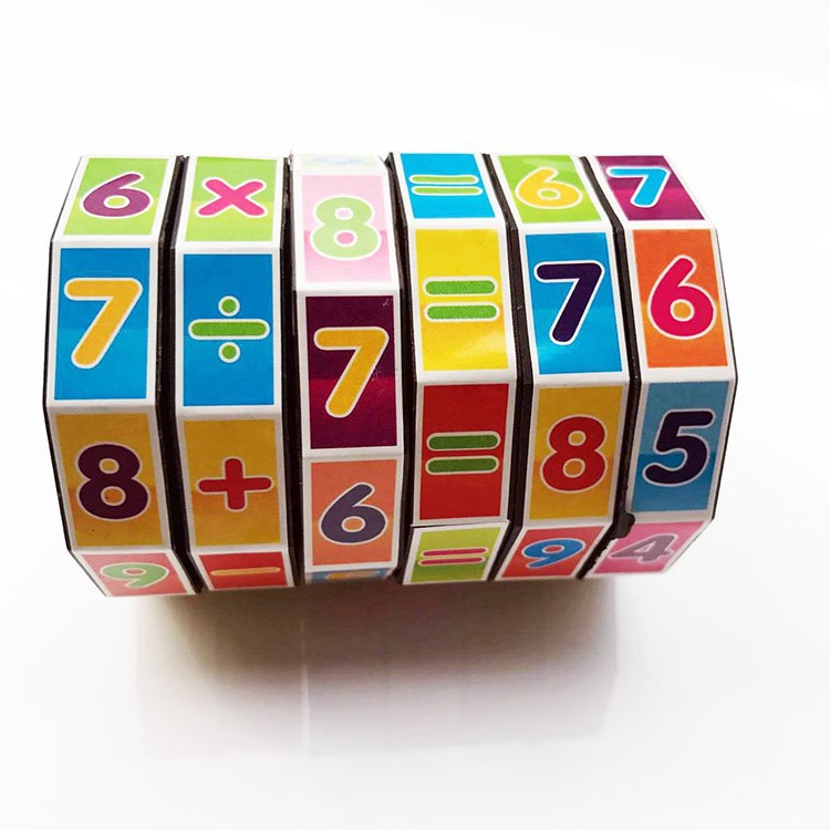 Arithmetic Number Magic Cube Educational Toys Math Enlightenment Early Education and Intelligence Development
