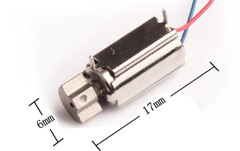 3.0v Dia 6mm length 12mm DC Vibration motor