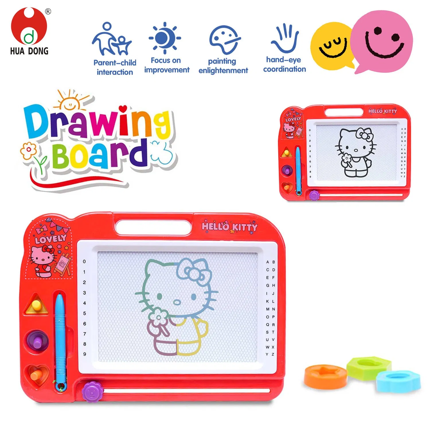 Wholesale Children Toys Magnetic Drawing Board Children's Painting Board Interactive Writing Tablet Kids Reusable Doodle Board Child Learning Eductional Pad Toy