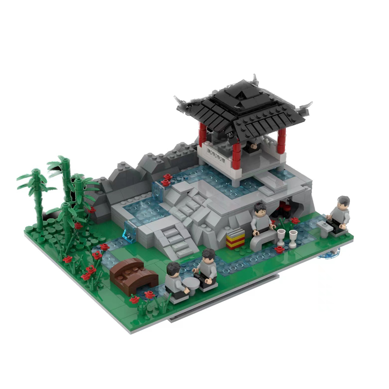 Supplier MOC Design Assembly Custom Bricks Street View Series World Landmarks DIY Building Blocks Sets Construction Toys