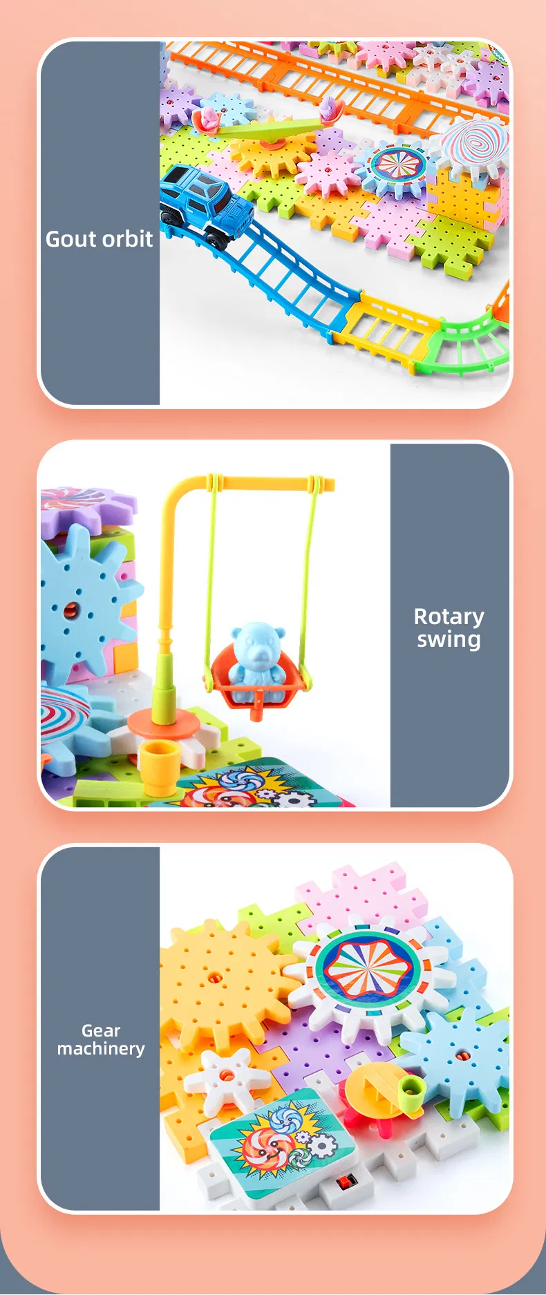 Educational Gear Blocks Detail 6