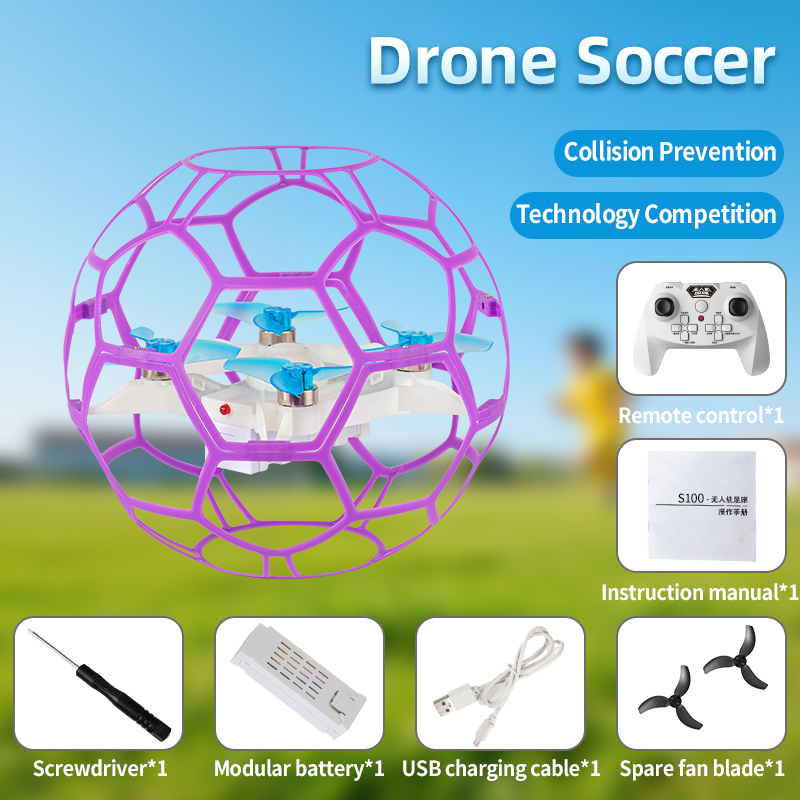 Programmable RC Quadcopter Football Drone STEM Coding Flight for Kids Educational Learning and Technology Training