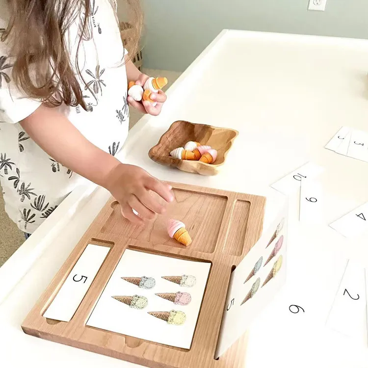 Kids Three-Part Card Tracing Board Toy for Early Learning Fun
