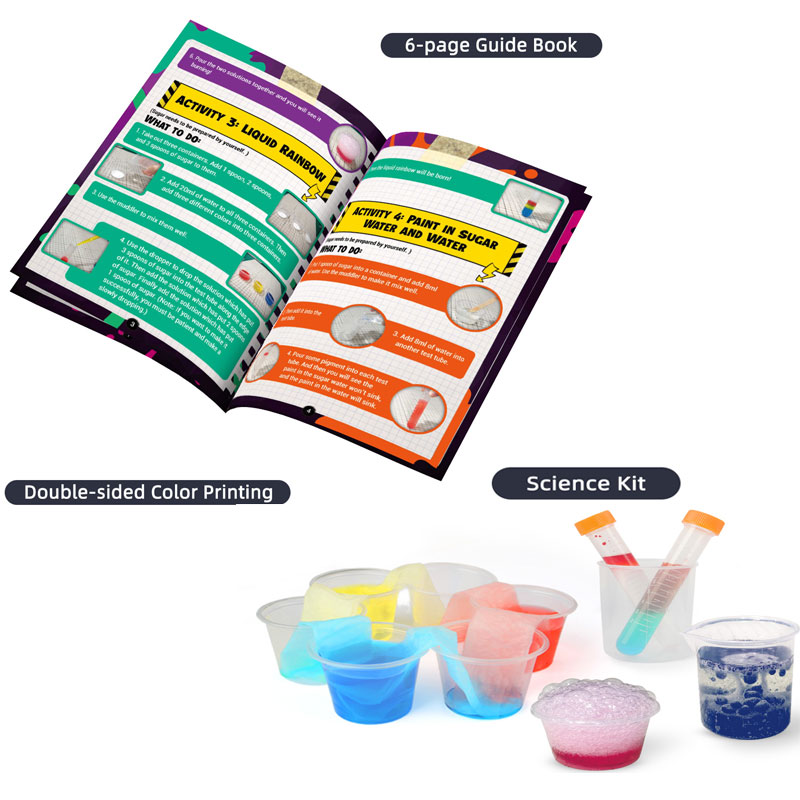 Wholesale Customize Logo Science Experiment Toys Chemistry Lab Color Changing Experience Kits