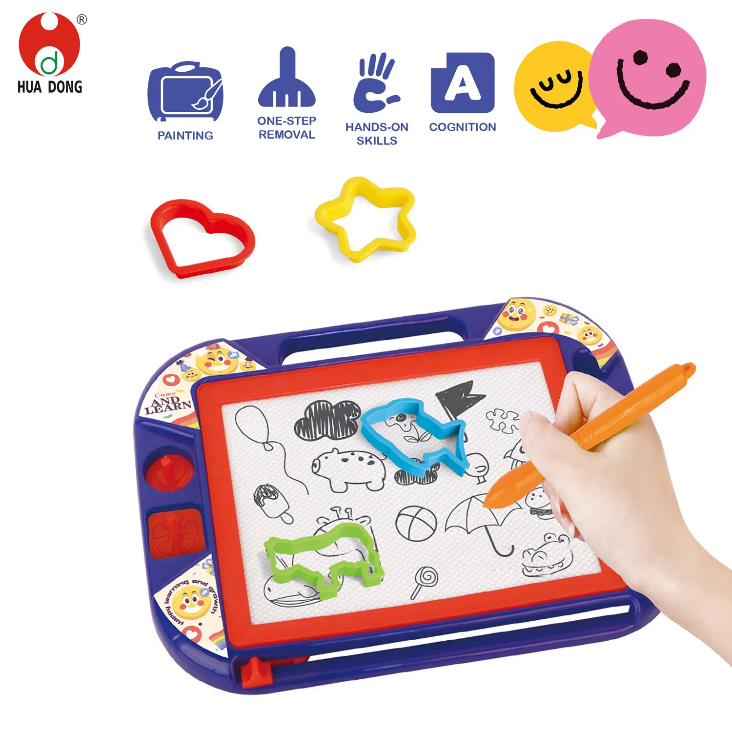 Wholesale Children Toys Magnetic Drawing Board Children's Painting Board Interactive Writing Tablet Kids Reusable Doodle Board Child Learning Eductional Pad Toy