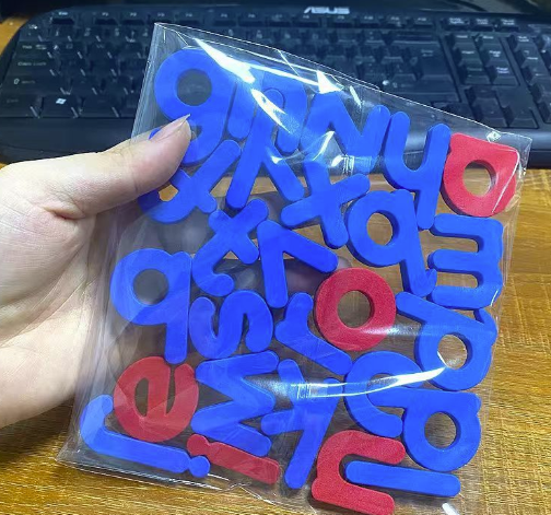 Customized Multicolor Foam Magnetic Numbers Symbols Educational Toys Plastic Alphabet Letters For Kids Learner Teacher Teaching