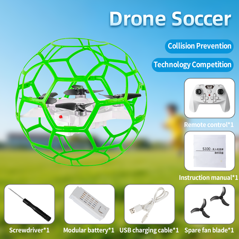 Programmable RC Quadcopter Football Drone STEM Coding Flight for Kids Educational Learning and Technology Training